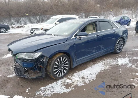 2018 Lincoln Mkz Black Label z USA, uszkodzony, nr VIN 3LN6L5H97JR621458